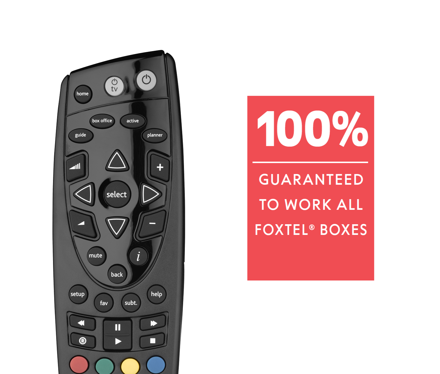 URC1669 Foxtel Remote Control