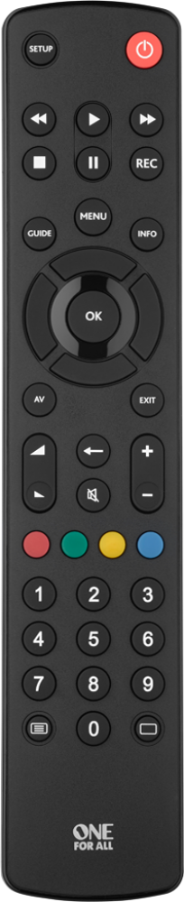 URC1210 Contour TV