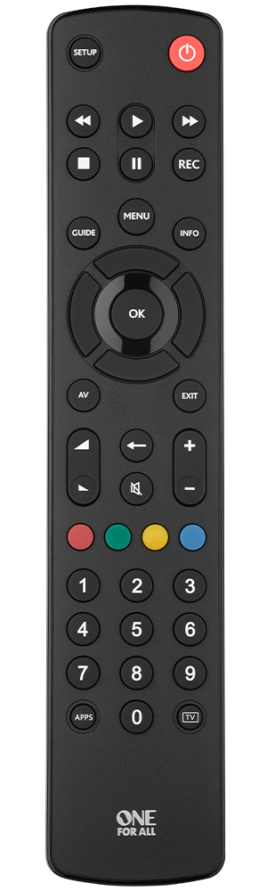 Universal Television TV Remote Control One for All URC Controller 
