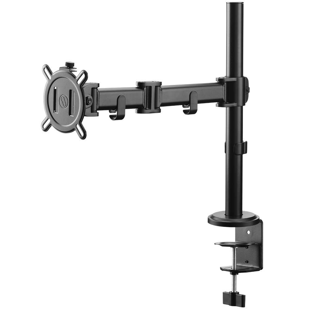 ONE FOR ALL Solid Universal-Doppelmonitorarm DM 4210, Monitorhalterung schwarz, für 33 - 89cm (13 - 35) Monitore ONE FOR ALL Solid Universal-Doppelmonitorarm DM 4210, Monitorhalterung schwarz, für 33 - 89cm (13 - 35) Monitore